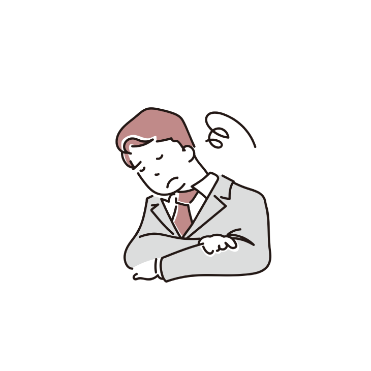 顧問が何もしてくれなくて悩んでいる人のイラスト